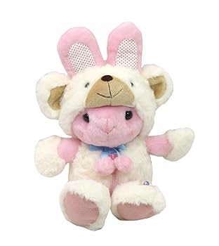 Amazon.co.jp: クマになりたかったウサギ M ピンク : おもちゃ